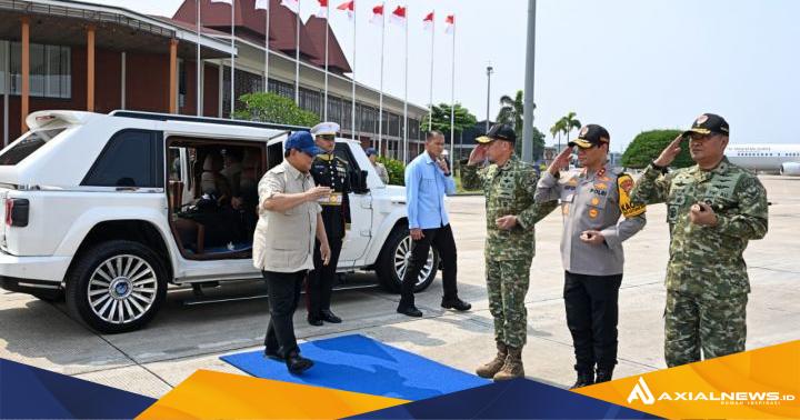 ‎Berangkat ke Sumut, Presiden Prabowo dijadwalkan salat Idul Fitri di Aceh Tamiang